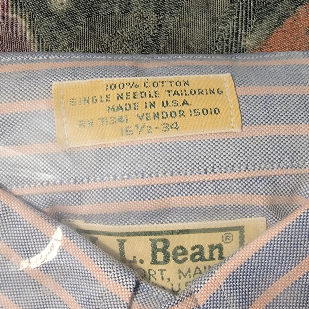 L.L. Bean Striped Shirt